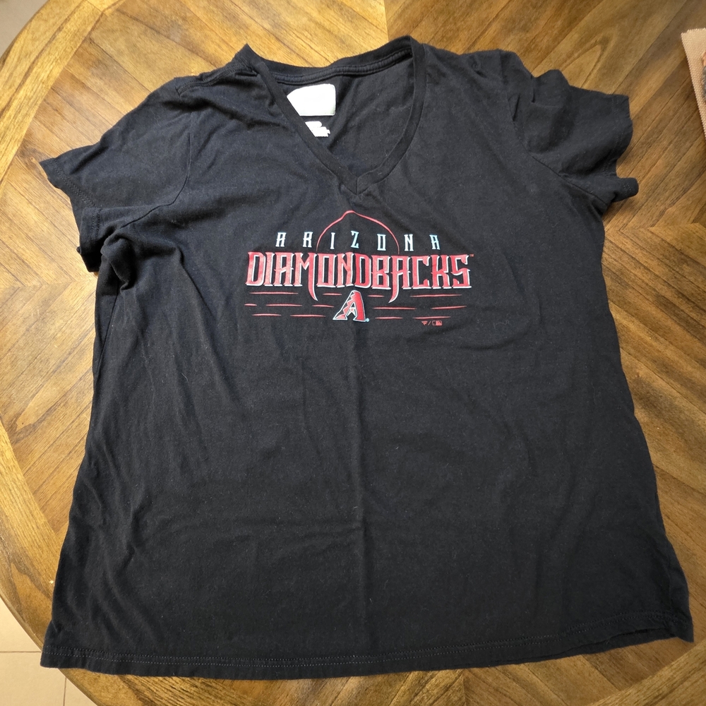 Fanatics Black Arizona Diamondbacks Short Sleeve Tee